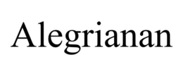 ALEGRIANAN trademark