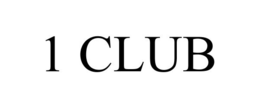 1 CLUB trademark