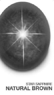 STAR SAPPHIRE NATURAL BROWN trademark