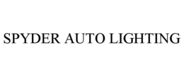 SPYDER AUTO LIGHTING trademark