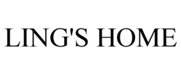 LING'S HOME trademark