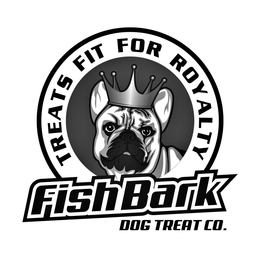 TREATS FIT FOR ROYALTY FISH BARK DOG TREAT CO. trademark