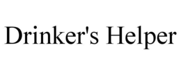 DRINKER'S HELPER trademark