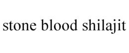 STONE BLOOD SHILAJIT trademark