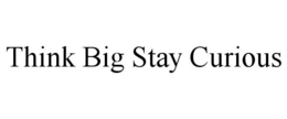 THINK BIG STAY CURIOUS trademark