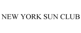 NEW YORK SUN CLUB trademark