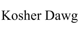 KOSHER DAWG trademark