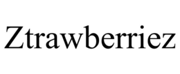 ZTRAWBERRIEZ trademark