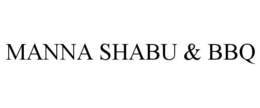 MANNA SHABU & BBQ trademark