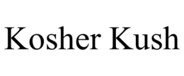 KOSHER KUSH trademark