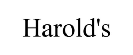 HAROLD'S trademark
