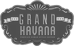 GRAND HAVANA PREMIUM CUBAN STYLE COFFEE trademark