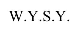 W.Y.S.Y. trademark