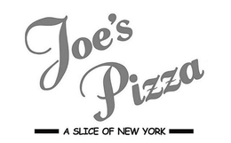 JOE'S PIZZA A SLICE OF NEW YORK trademark