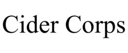 CIDER CORPS trademark