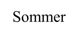 SOMMER trademark