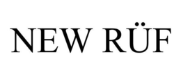 NEW RÜF trademark