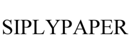 SIPLYPAPER trademark