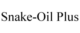 SNAKE-OIL PLUS trademark