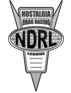 NOSTALGIA DRAG RACING LEAGUE NDRL trademark