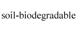 SOIL-BIODEGRADABLE trademark