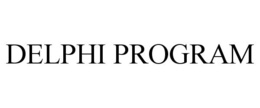 DELPHI PROGRAM trademark