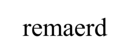 REMAERD trademark