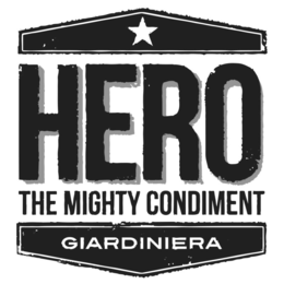 HERO THE MIGHTY CONDIMENT GIARDINIERA trademark