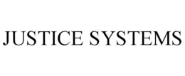 JUSTICE SYSTEMS trademark