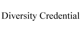 DIVERSITY CREDENTIAL trademark