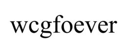 WCGFOEVER trademark