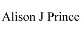 ALISON J PRINCE trademark