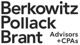 BERKOWITZ POLLACK BRANT ADVISORS + CPAS trademark