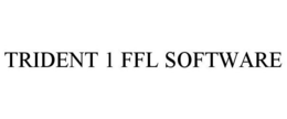 TRIDENT 1 FFL SOFTWARE trademark