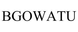 BGOWATU trademark