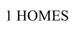 1 HOMES trademark