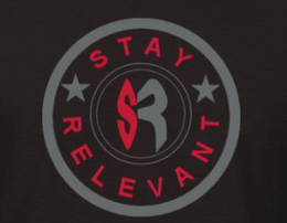 SR STAY RELEVANT trademark