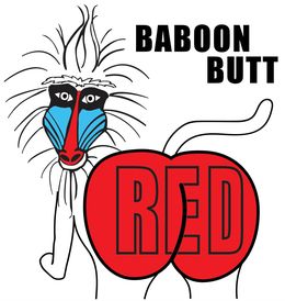 BABOON BUTT RED trademark