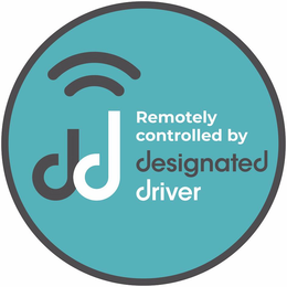 DD REMOTELY CONTROLLED BY DESIGNATED DRIVER trademark