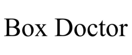 BOX DOCTOR trademark