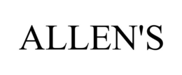 ALLEN'S trademark