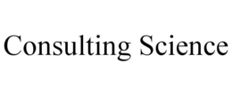 CONSULTING SCIENCE trademark