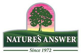 NATURES ANSWER SINCE 1972 trademark