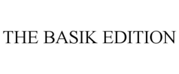 THE BASIK EDITION trademark