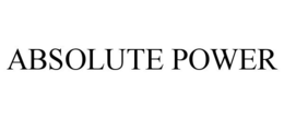 ABSOLUTE POWER trademark