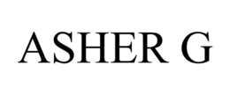 ASHER G trademark