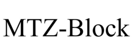MTZ-BLOCK trademark