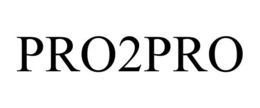 PRO2PRO trademark