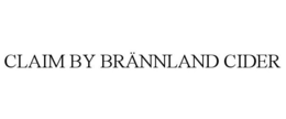 CLAIM BY BRÄNNLAND CIDER trademark
