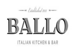 ESTABLISHED 2011, BALLO ITALIAN KITCHEN & BAR trademark